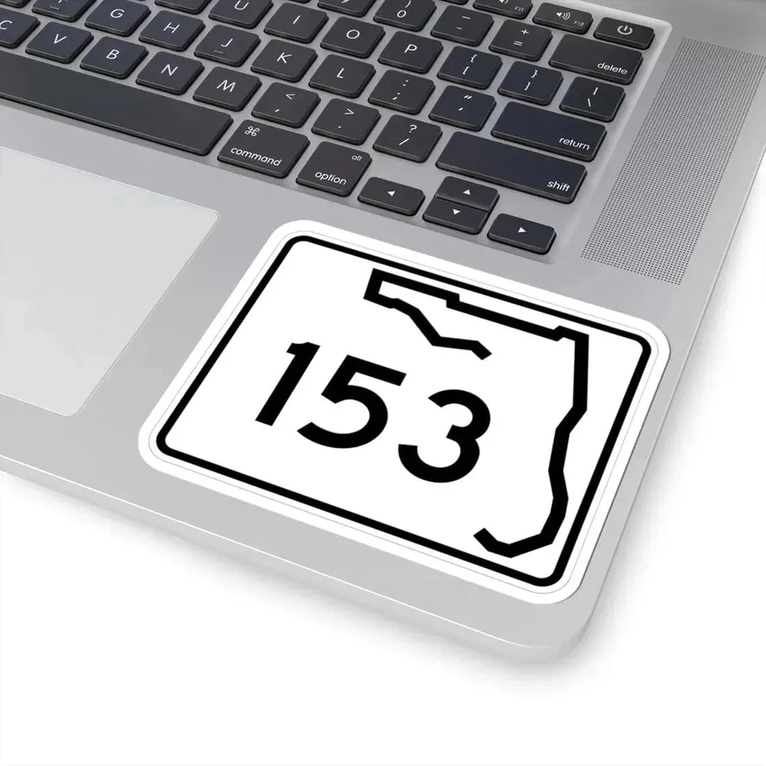 Florida 153 (Florida) (Road Sign) STICKER Vinyl Kiss-Cut Decal - The Sticker Space