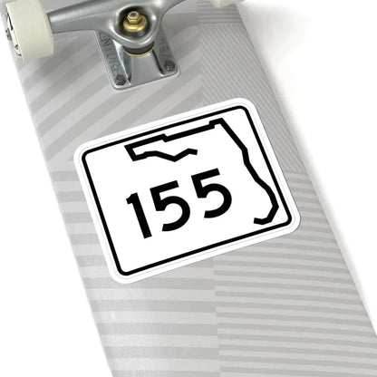 Florida 155 (Florida) (Road Sign) STICKER Vinyl Kiss-Cut Decal - The Sticker Space