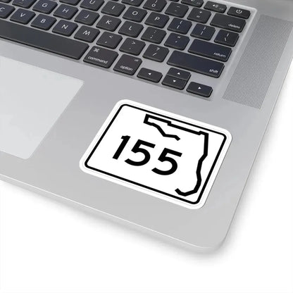 Florida 155 (Florida) (Road Sign) STICKER Vinyl Kiss-Cut Decal - The Sticker Space