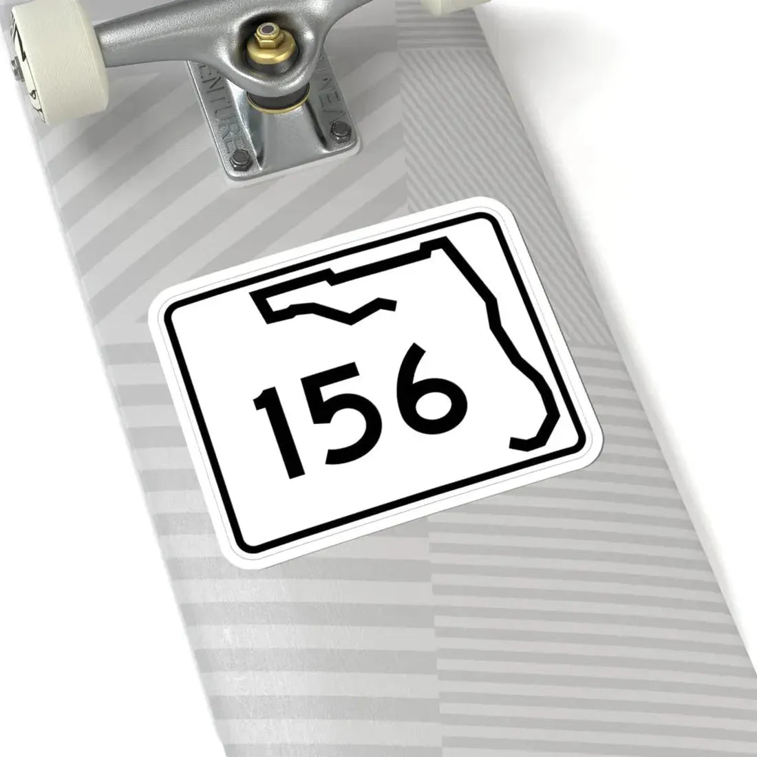 Florida 156 (Florida) (Road Sign) STICKER Vinyl Kiss-Cut Decal - The Sticker Space
