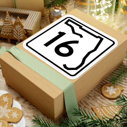 Florida 16 (Florida) (Road Sign) STICKER Vinyl Kiss-Cut Decal - The Sticker Space