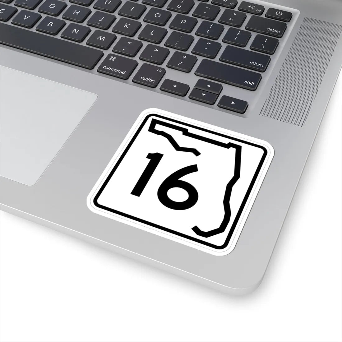 Florida 16 (Florida) (Road Sign) STICKER Vinyl Kiss-Cut Decal - The Sticker Space