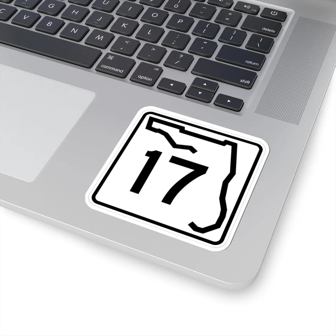 Florida 17 (Florida) (Road Sign) STICKER Vinyl Kiss-Cut Decal - The Sticker Space
