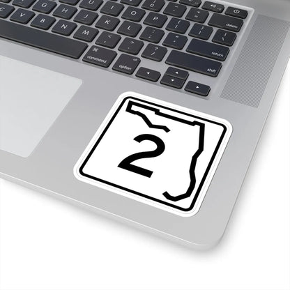 Florida 2 (Florida) (Road Sign) STICKER Vinyl Kiss-Cut Decal - The Sticker Space