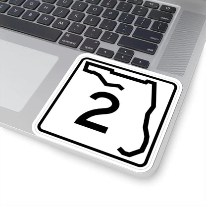 Florida 2 (Florida) (Road Sign) STICKER Vinyl Kiss-Cut Decal - The Sticker Space