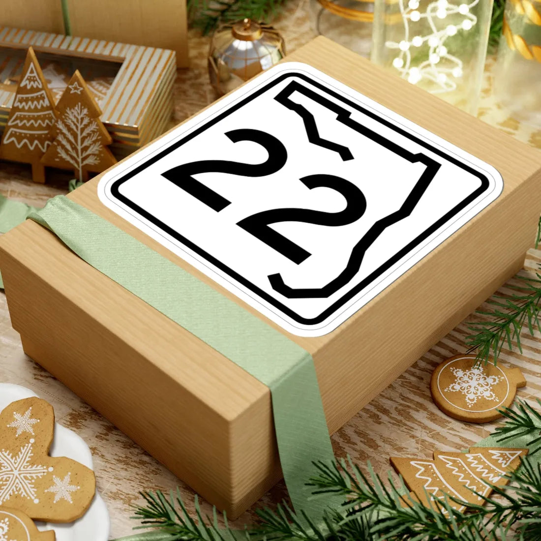 Florida 22 (Florida) (Road Sign) STICKER Vinyl Kiss-Cut Decal - The Sticker Space