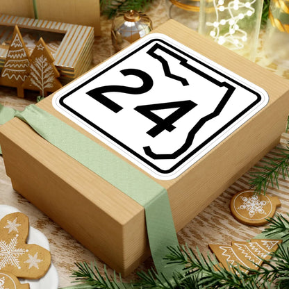 Florida 24 (Florida) (Road Sign) STICKER Vinyl Kiss-Cut Decal - The Sticker Space