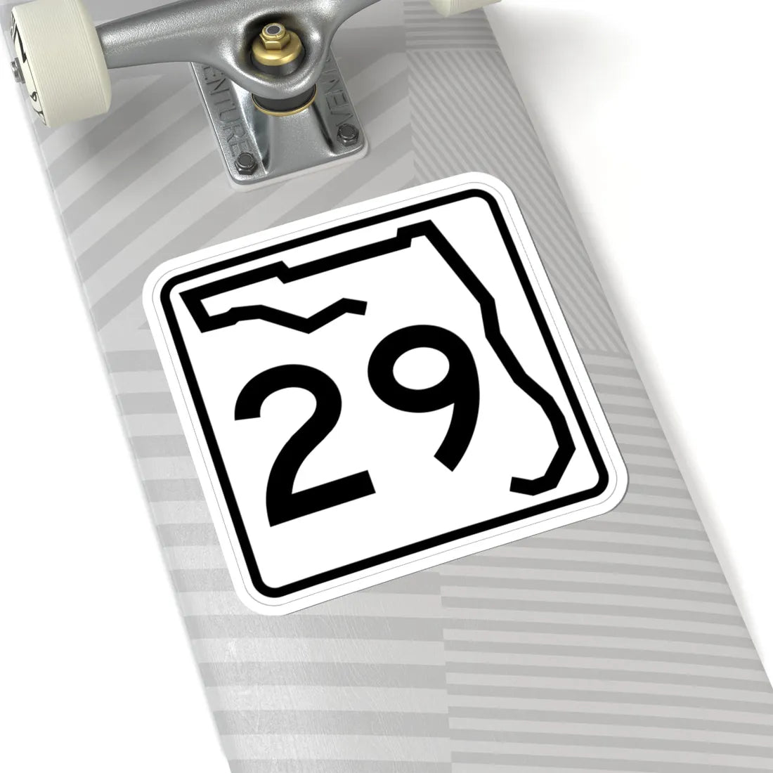 Florida 29 (Florida) (Road Sign) STICKER Vinyl Kiss-Cut Decal - The Sticker Space