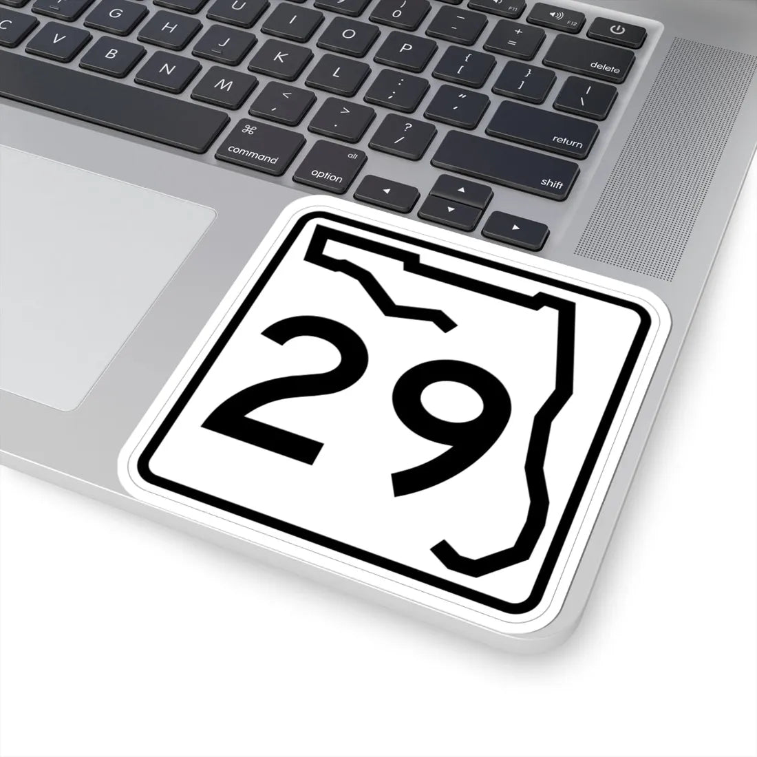 Florida 29 (Florida) (Road Sign) STICKER Vinyl Kiss-Cut Decal - The Sticker Space
