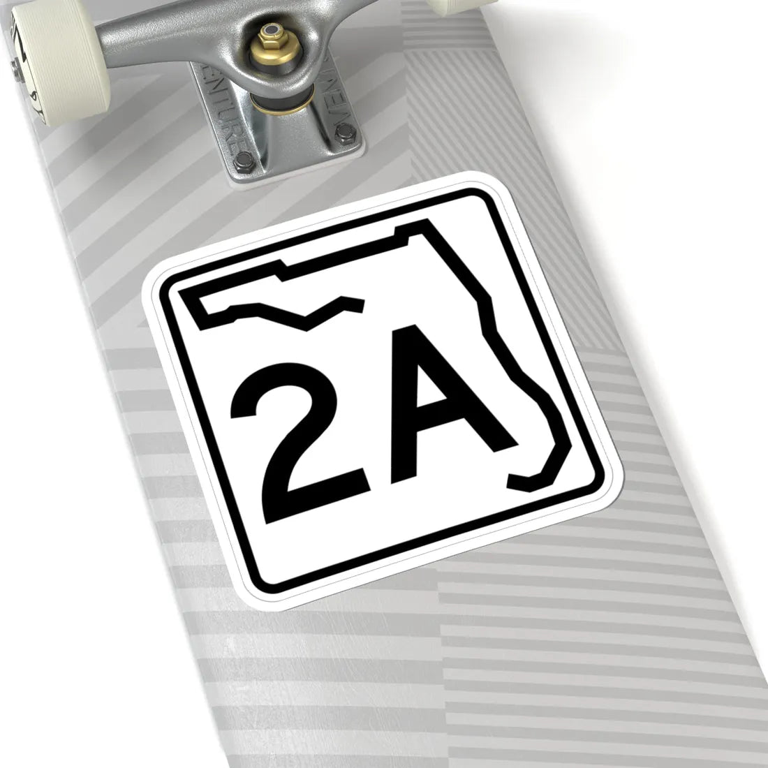 Florida 2A (Florida) (Road Sign) STICKER Vinyl Kiss-Cut Decal - The Sticker Space