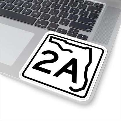 Florida 2A (Florida) (Road Sign) STICKER Vinyl Kiss-Cut Decal - The Sticker Space