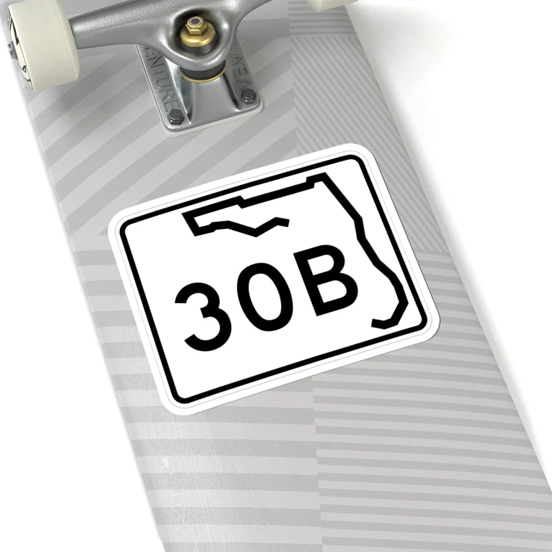 Florida 30B (Florida) (Road Sign) STICKER Vinyl Kiss-Cut Decal - The Sticker Space