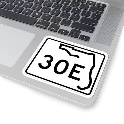 Florida 30E (Florida) (Road Sign) STICKER Vinyl Kiss-Cut Decal - The Sticker Space