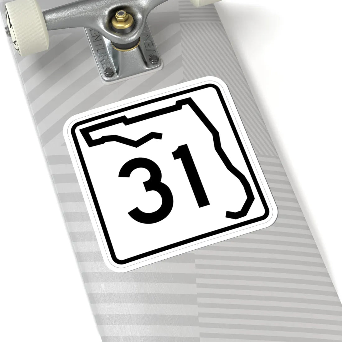 Florida 31 (Florida) (Road Sign) STICKER Vinyl Kiss-Cut Decal - The Sticker Space
