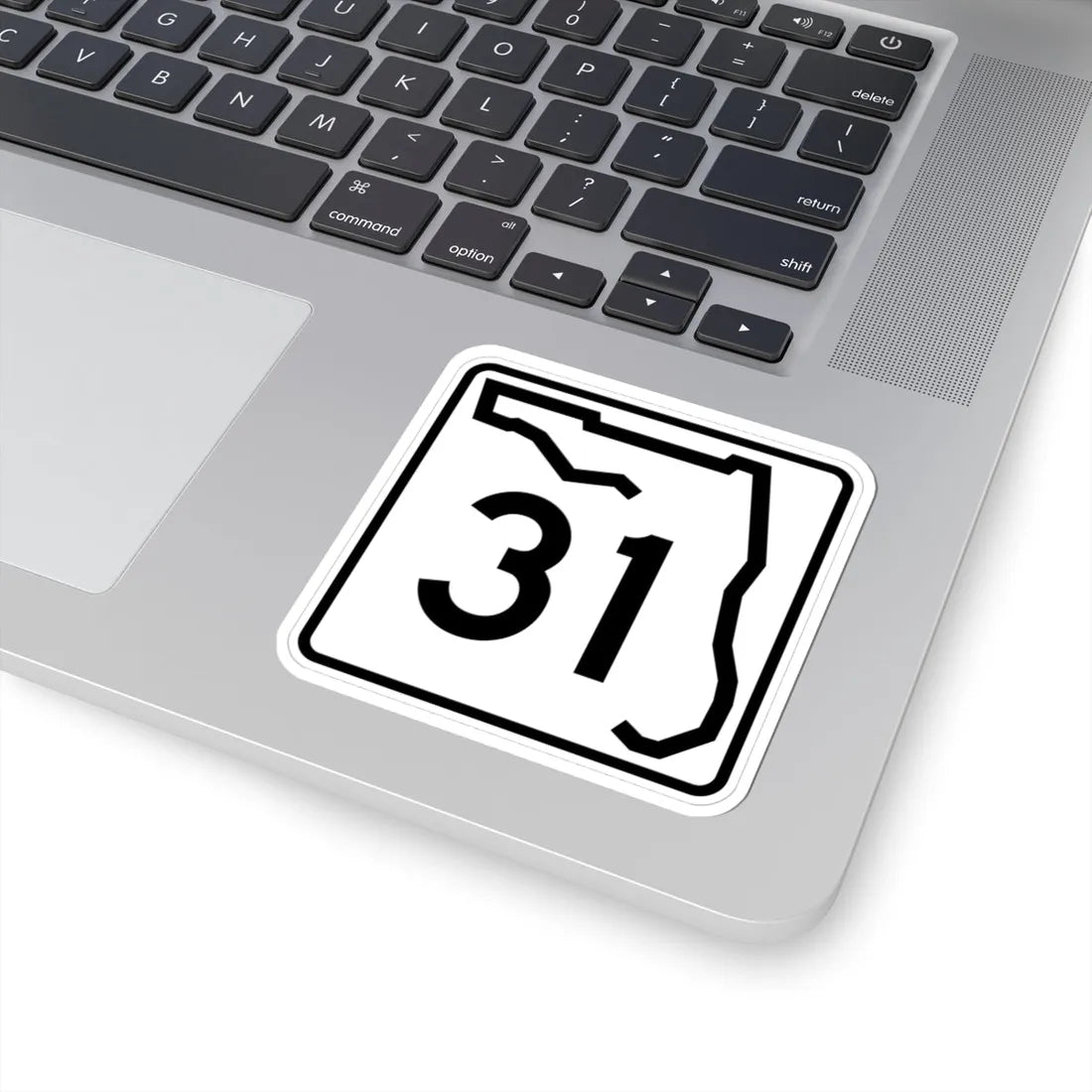 Florida 31 (Florida) (Road Sign) STICKER Vinyl Kiss-Cut Decal - The Sticker Space