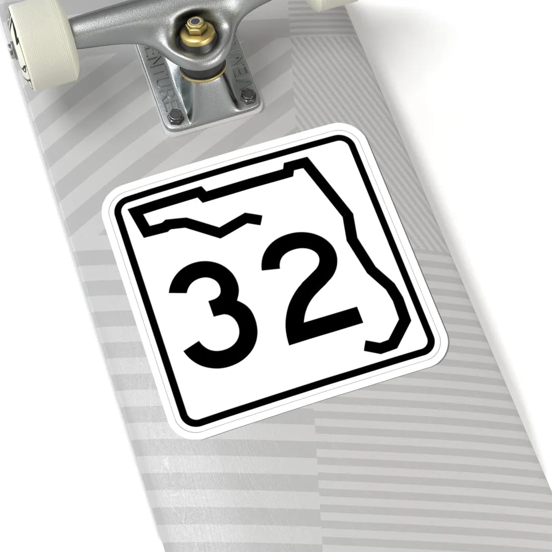 Florida 32 (Florida) (Road Sign) STICKER Vinyl Kiss-Cut Decal - The Sticker Space