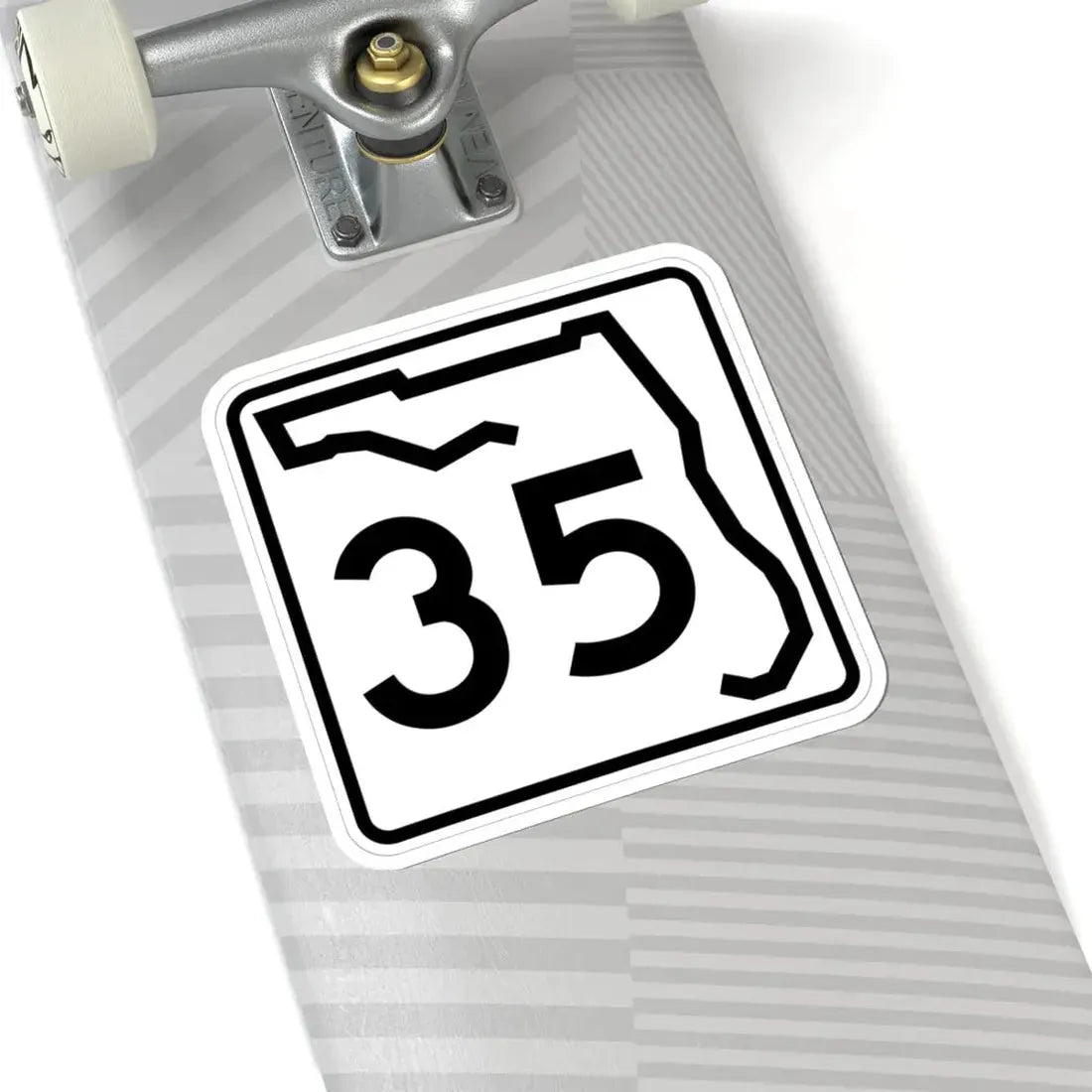 Florida 35 (Florida) (Road Sign) STICKER Vinyl Kiss-Cut Decal - The Sticker Space