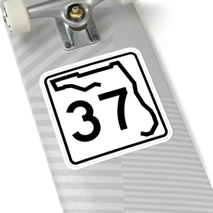 Florida 37 (Florida) (Road Sign) STICKER Vinyl Kiss-Cut Decal - The Sticker Space
