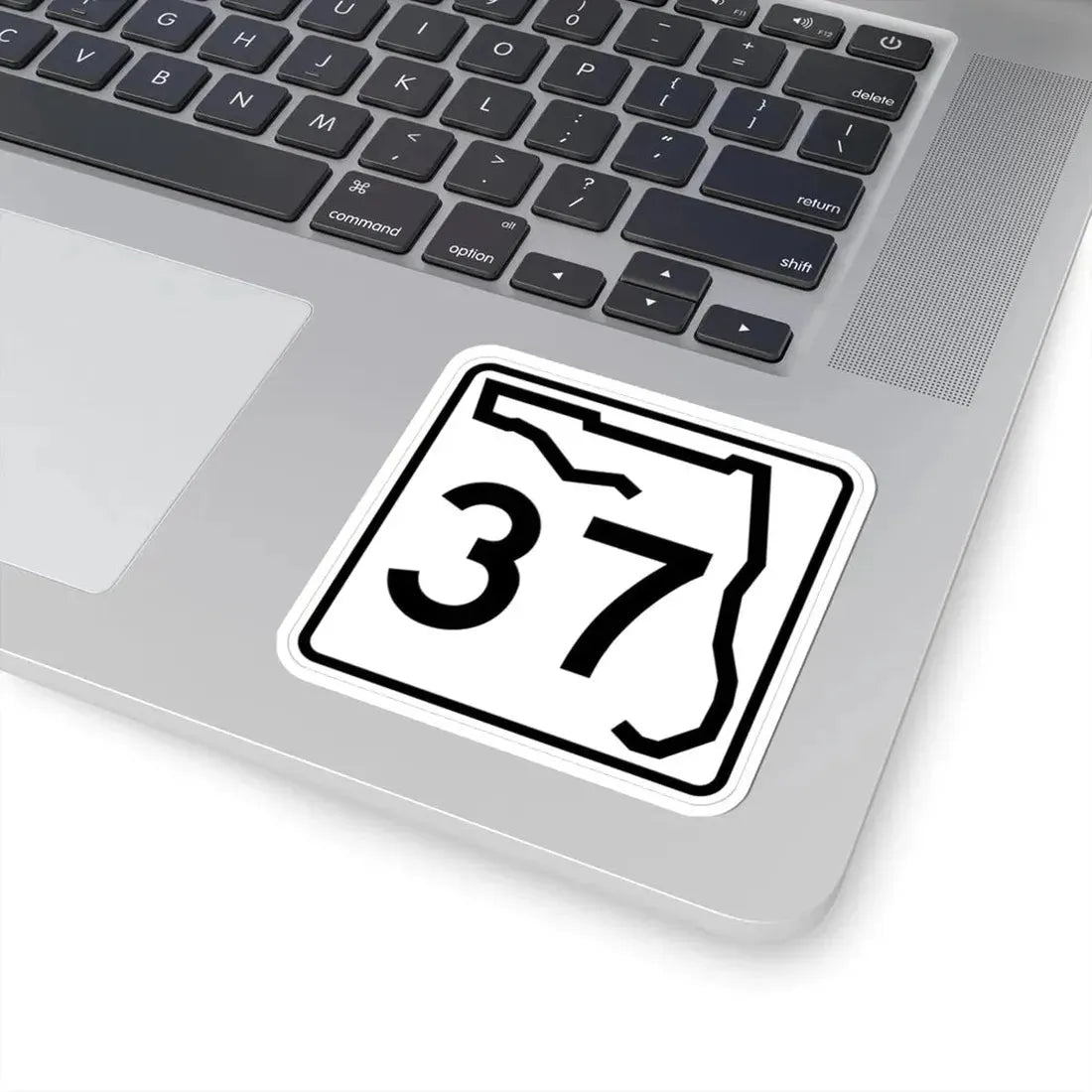 Florida 37 (Florida) (Road Sign) STICKER Vinyl Kiss-Cut Decal - The Sticker Space