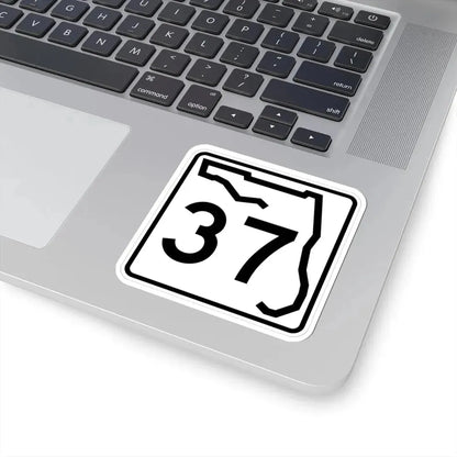 Florida 37 (Florida) (Road Sign) STICKER Vinyl Kiss-Cut Decal - The Sticker Space