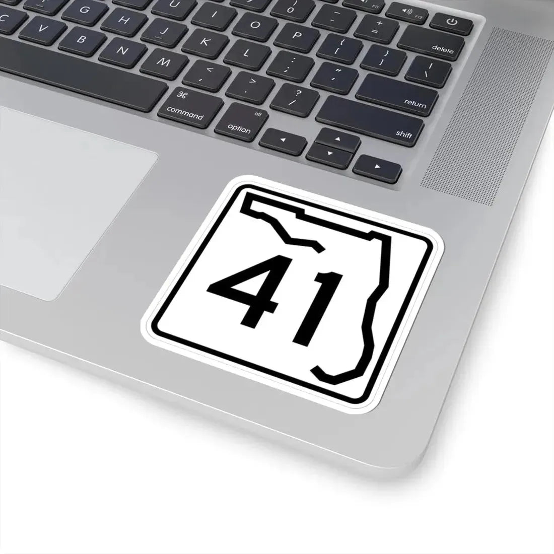 Florida 41 (Florida) (Road Sign) STICKER Vinyl Kiss-Cut Decal - The Sticker Space