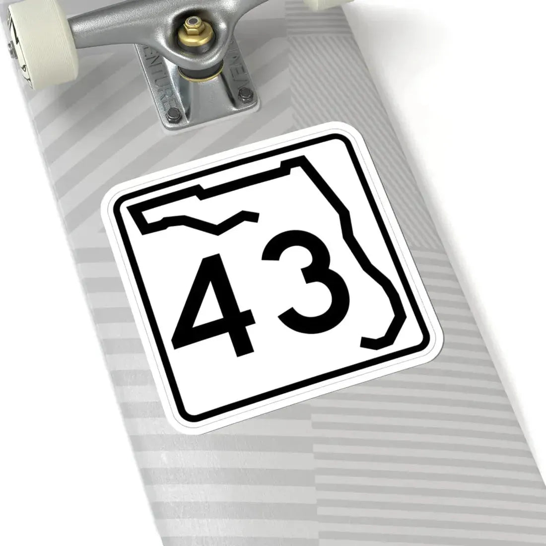 Florida 43 (Florida) (Road Sign) STICKER Vinyl Kiss-Cut Decal - The Sticker Space