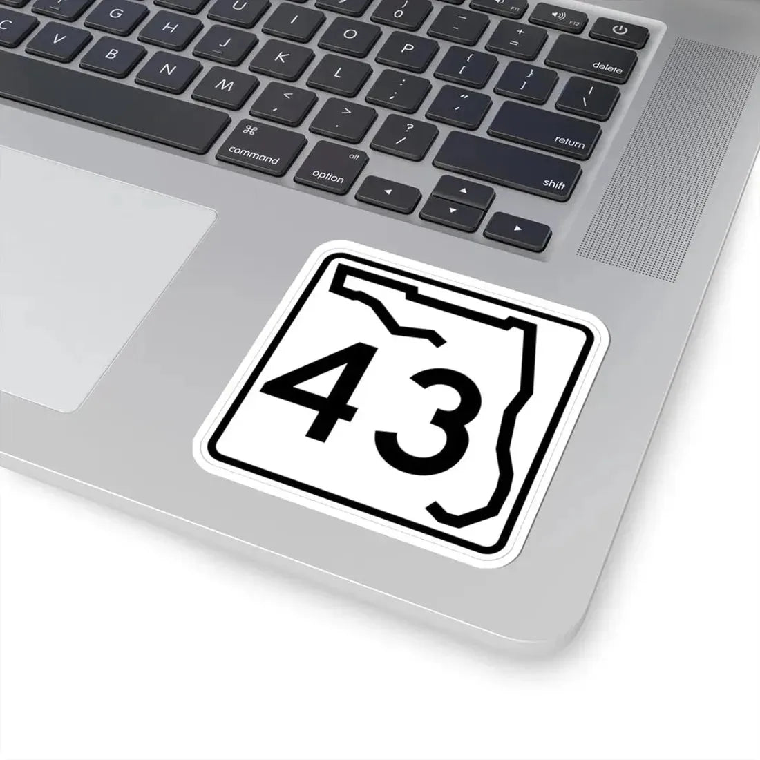 Florida 43 (Florida) (Road Sign) STICKER Vinyl Kiss-Cut Decal - The Sticker Space