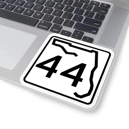 Florida 44 (Florida) (Road Sign) STICKER Vinyl Kiss-Cut Decal - The Sticker Space