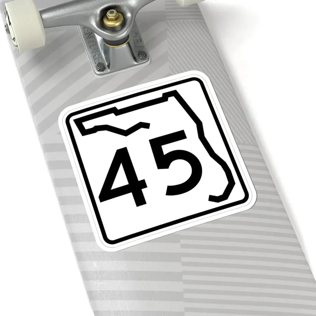 Florida 45 (Florida) (Road Sign) STICKER Vinyl Kiss-Cut Decal - The Sticker Space