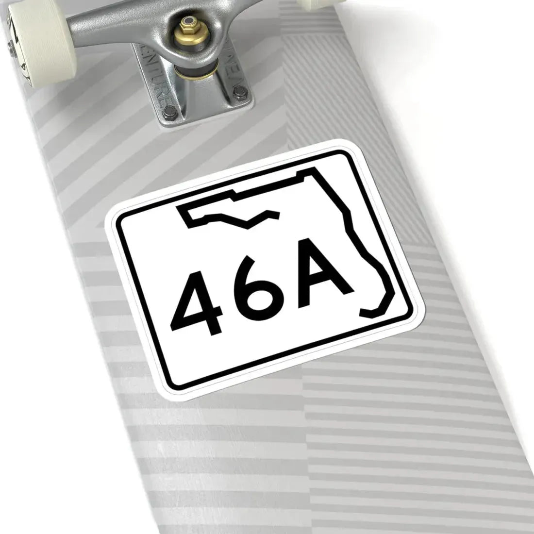 Florida 46A (Florida) (Road Sign) STICKER Vinyl Kiss-Cut Decal - The Sticker Space