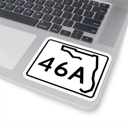 Florida 46A (Florida) (Road Sign) STICKER Vinyl Kiss-Cut Decal - The Sticker Space