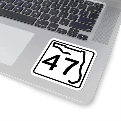 Florida 47 (Florida) (Road Sign) STICKER Vinyl Kiss-Cut Decal - The Sticker Space