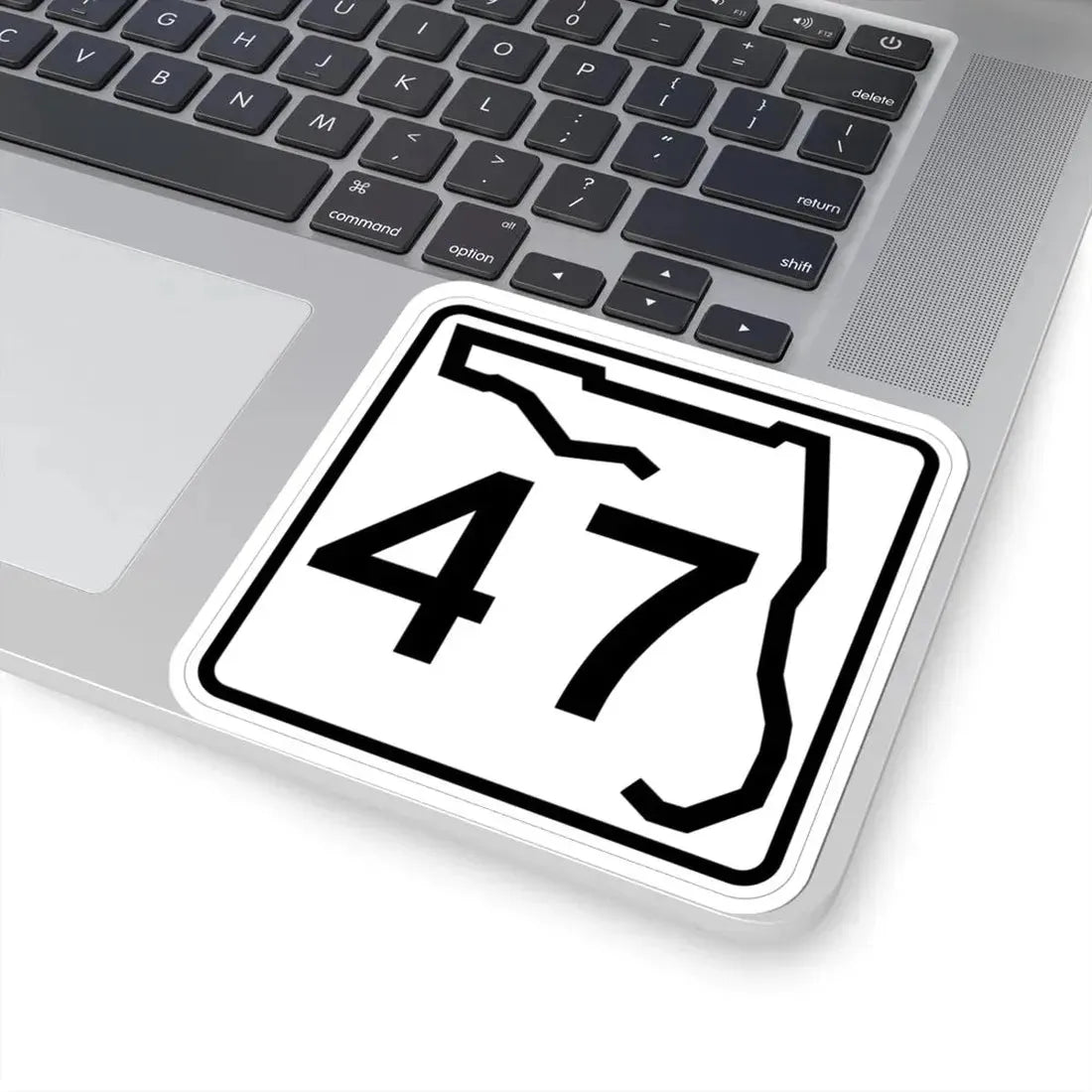 Florida 47 (Florida) (Road Sign) STICKER Vinyl Kiss-Cut Decal - The Sticker Space