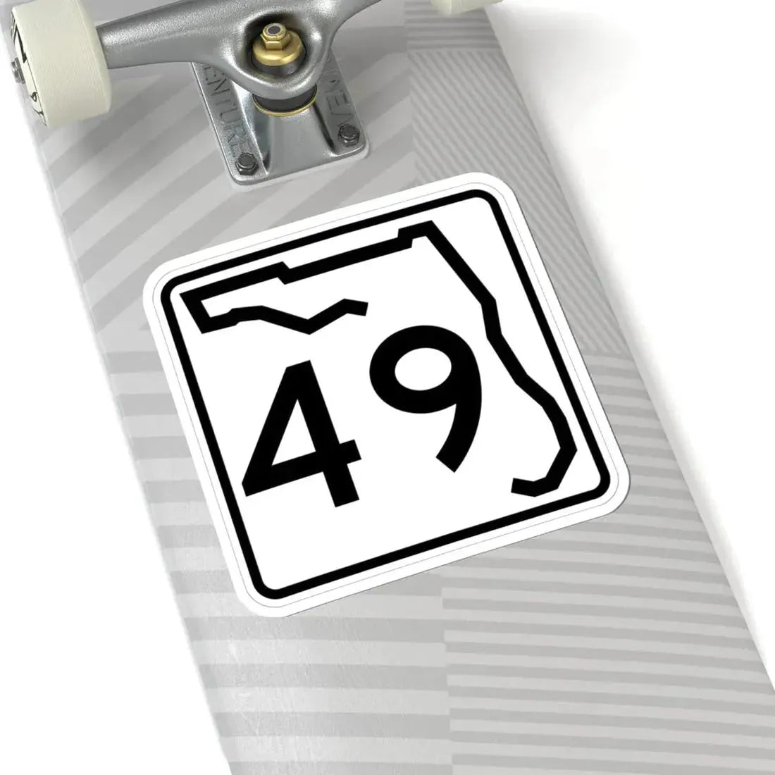 Florida 49 (Florida) (Road Sign) STICKER Vinyl Kiss-Cut Decal - The Sticker Space