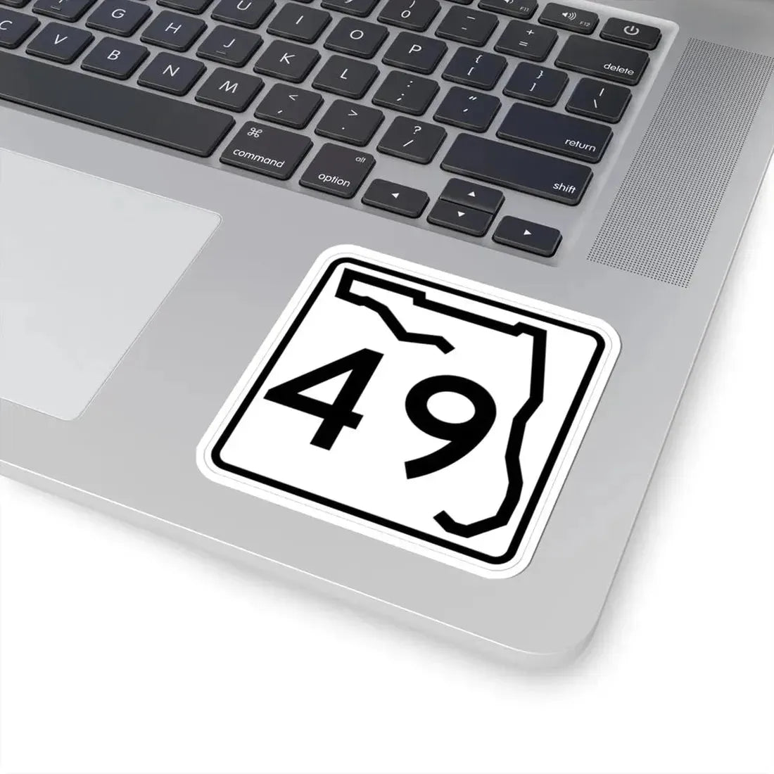 Florida 49 (Florida) (Road Sign) STICKER Vinyl Kiss-Cut Decal - The Sticker Space