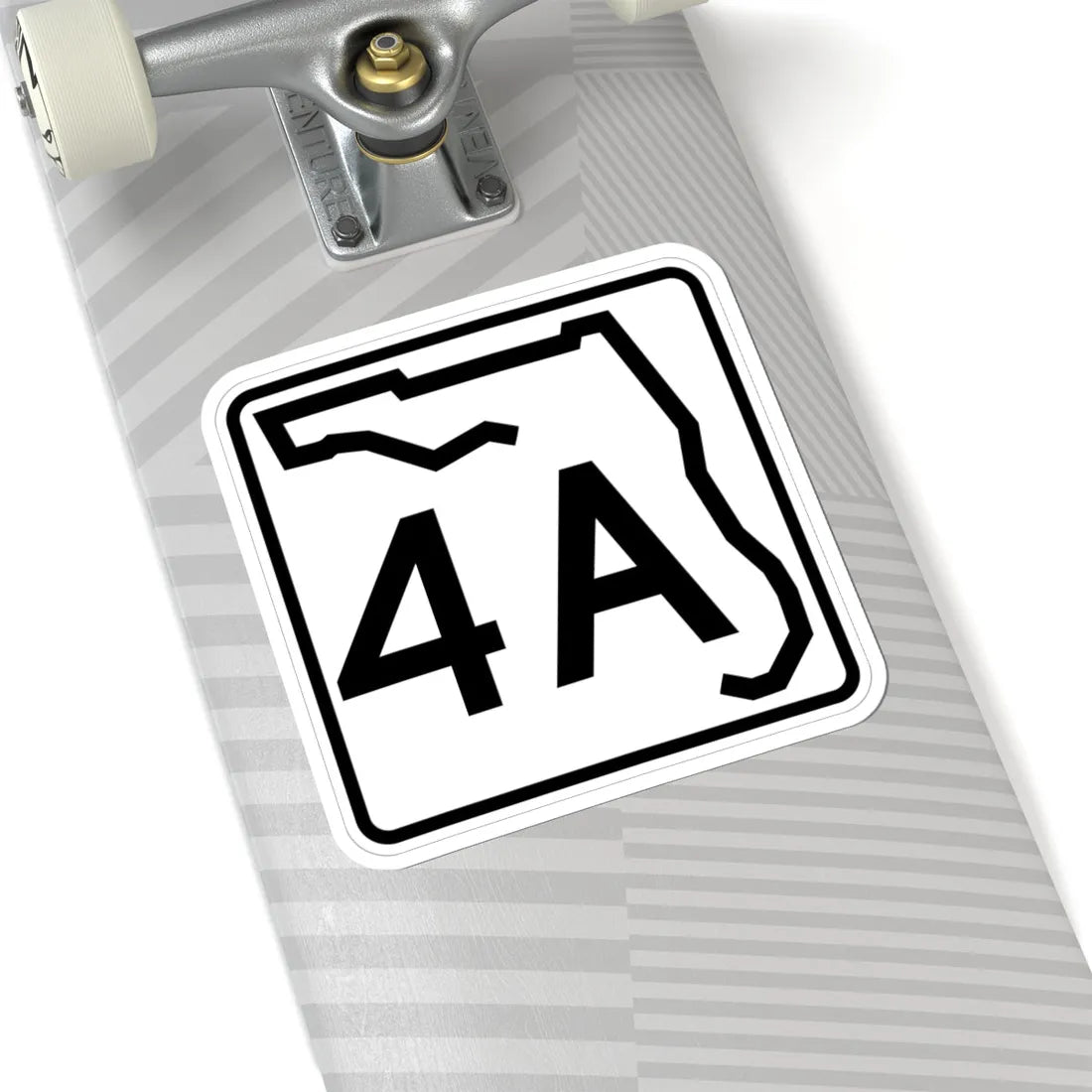 Florida 4A (Florida) (Road Sign) STICKER Vinyl Kiss-Cut Decal - The Sticker Space