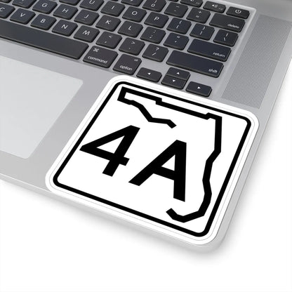 Florida 4A (Florida) (Road Sign) STICKER Vinyl Kiss-Cut Decal - The Sticker Space