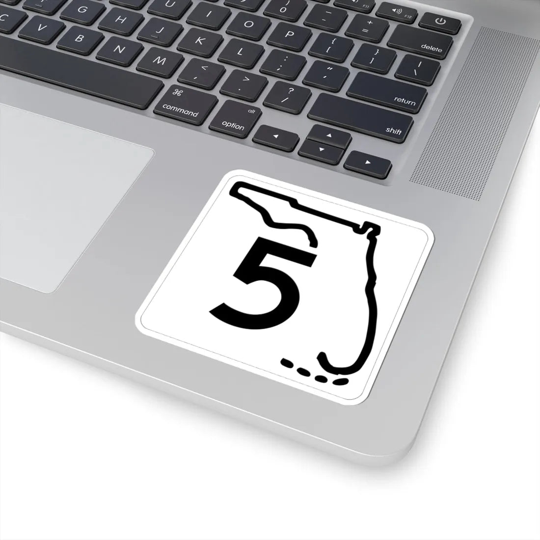 Florida 5 1955 (Florida) (Road Sign) STICKER Vinyl Kiss-Cut Decal - The Sticker Space