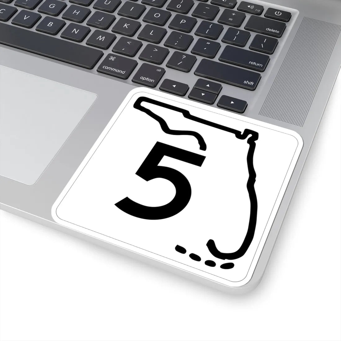 Florida 5 1955 (Florida) (Road Sign) STICKER Vinyl Kiss-Cut Decal - The Sticker Space