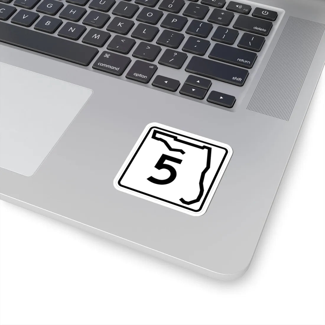 Florida 5 (Florida) (Road Sign) STICKER Vinyl Kiss-Cut Decal - The Sticker Space
