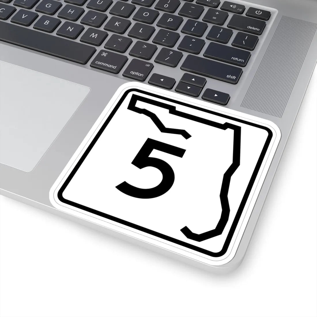Florida 5 (Florida) (Road Sign) STICKER Vinyl Kiss-Cut Decal - The Sticker Space