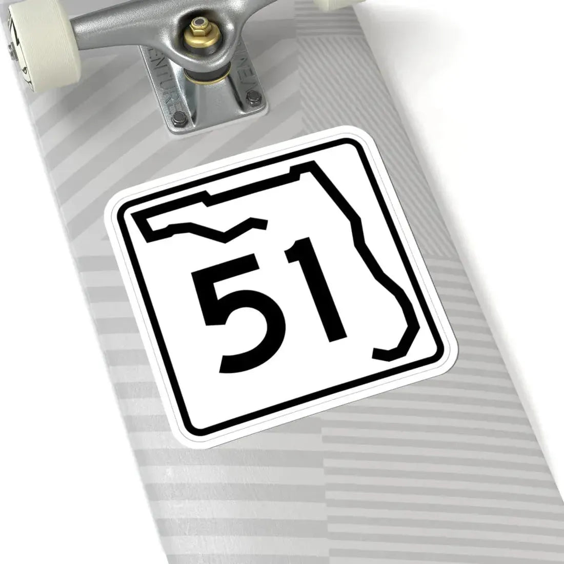 Florida 51 (Florida) (Road Sign) STICKER Vinyl Kiss-Cut Decal - The Sticker Space