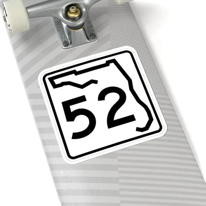 Florida 52 (Florida) (Road Sign) STICKER Vinyl Kiss-Cut Decal - The Sticker Space