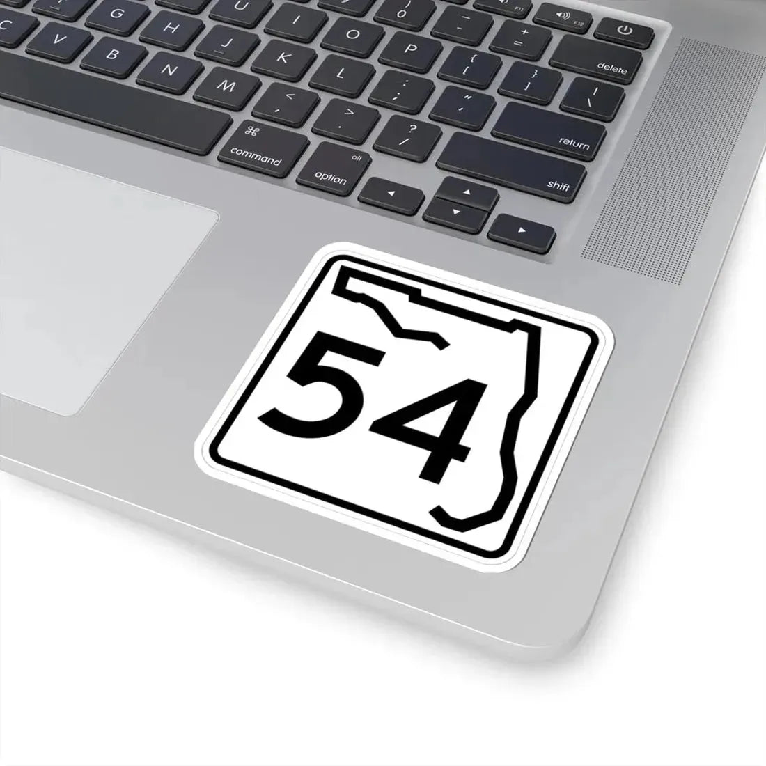 Florida 54 (Florida) (Road Sign) STICKER Vinyl Kiss-Cut Decal - The Sticker Space