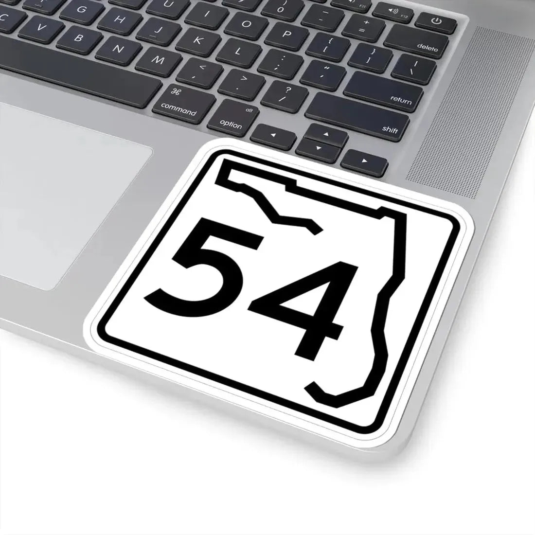Florida 54 (Florida) (Road Sign) STICKER Vinyl Kiss-Cut Decal - The Sticker Space