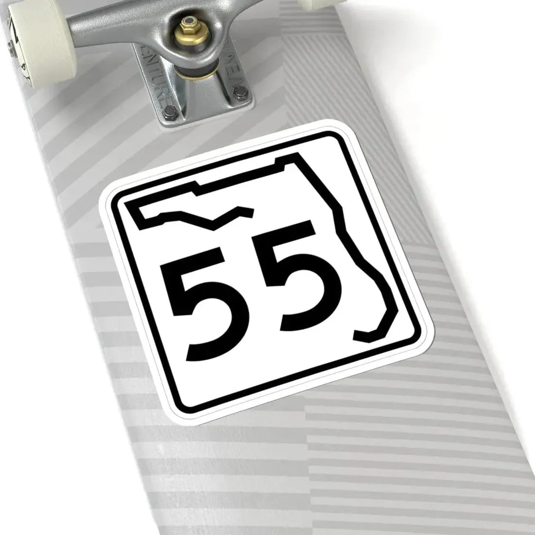 Florida 55 (Florida) (Road Sign) STICKER Vinyl Kiss-Cut Decal - The Sticker Space