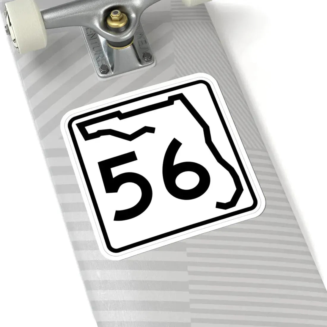 Florida 56 (Florida) (Road Sign) STICKER Vinyl Kiss-Cut Decal - The Sticker Space
