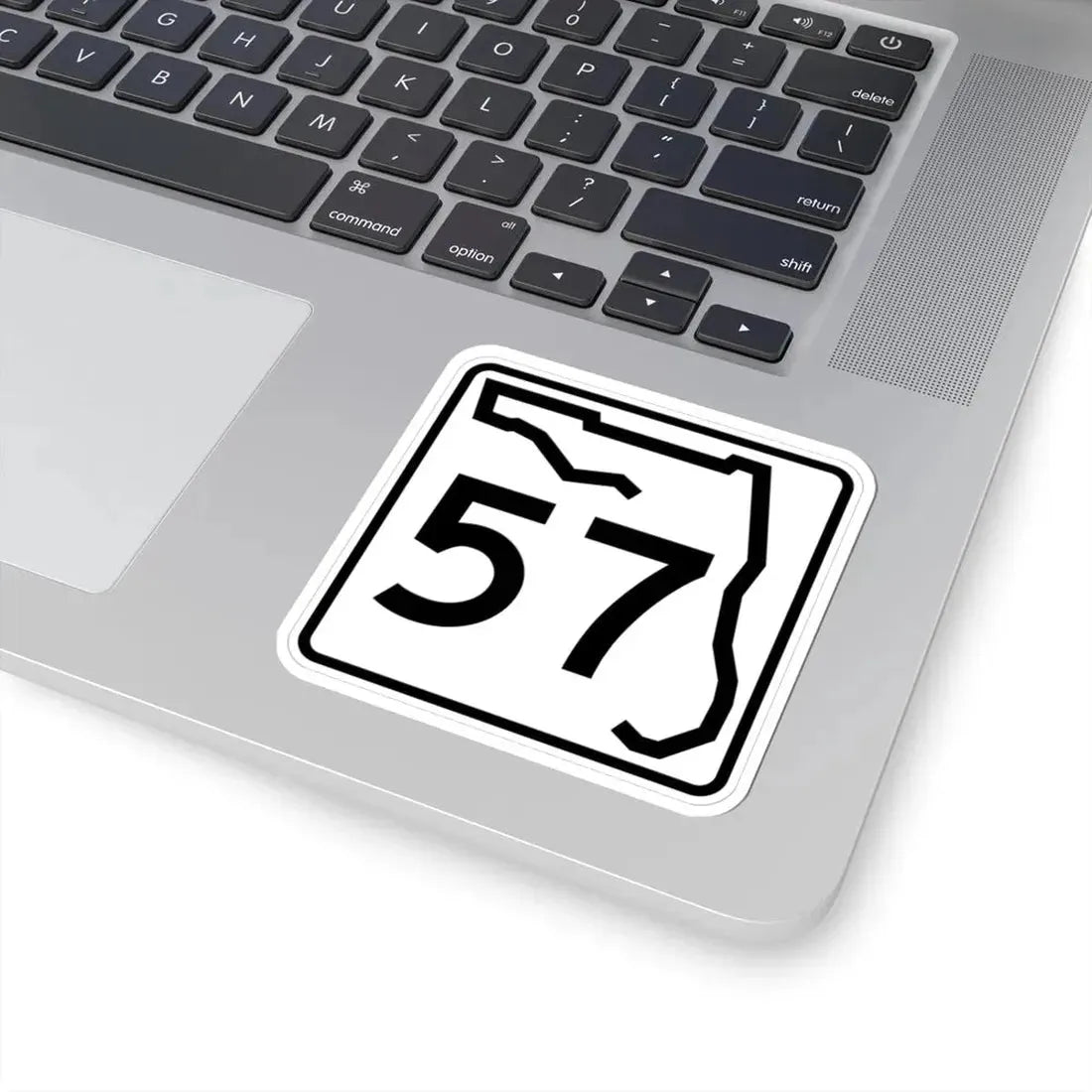 Florida 57 (Florida) (Road Sign) STICKER Vinyl Kiss-Cut Decal - The Sticker Space