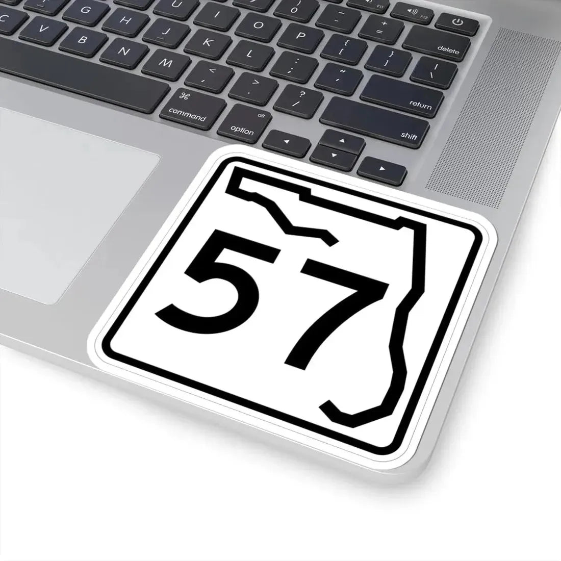 Florida 57 (Florida) (Road Sign) STICKER Vinyl Kiss-Cut Decal - The Sticker Space