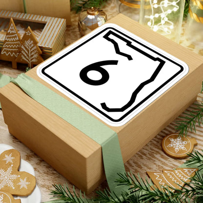 Florida 6 (Florida) (Road Sign) STICKER Vinyl Kiss-Cut Decal - The Sticker Space